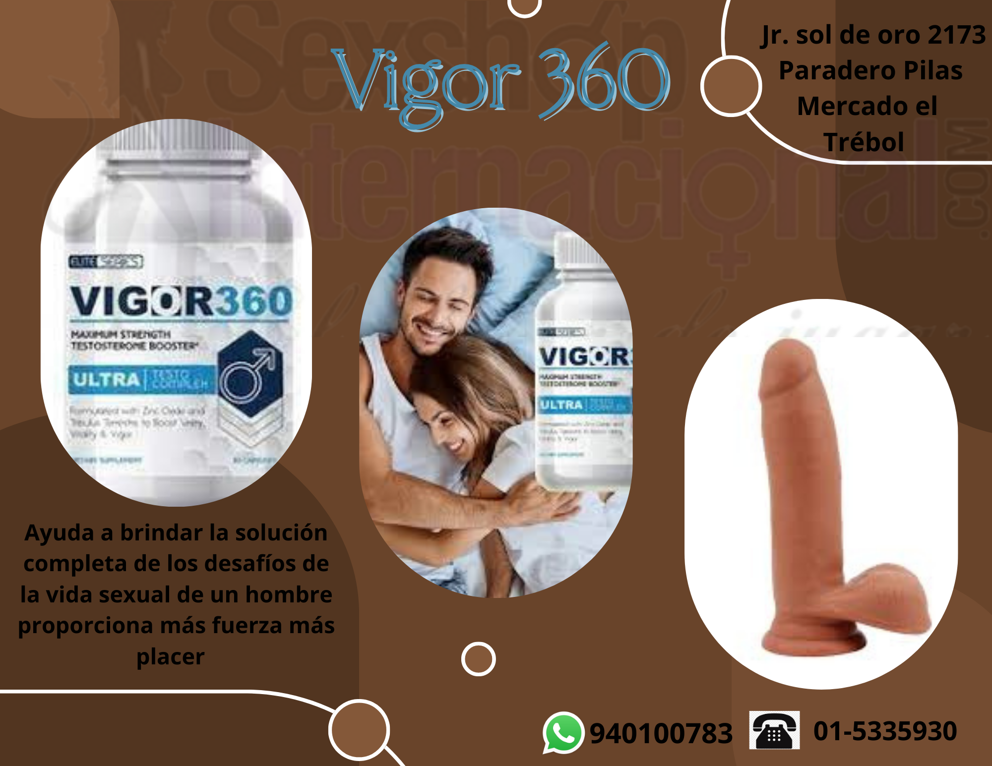 Vigor 360 Potenciador de Testosterona